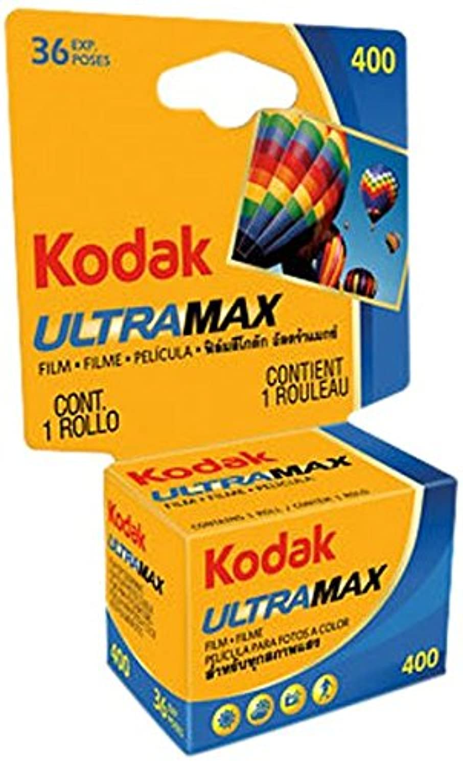  [AUSTRALIA] - Kodak 603 4078 Ultramax 400 Color Negative Film (ISO 400) 35mm 36 Exposures Carded