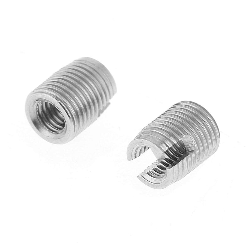  [AUSTRALIA] - Fafeicy 20Pcs Threaded Insert, Stainless Steel SUS303 Self Tapping Screw Insertt, for Parts That Requires Frequent Removing, M3 x 6mm