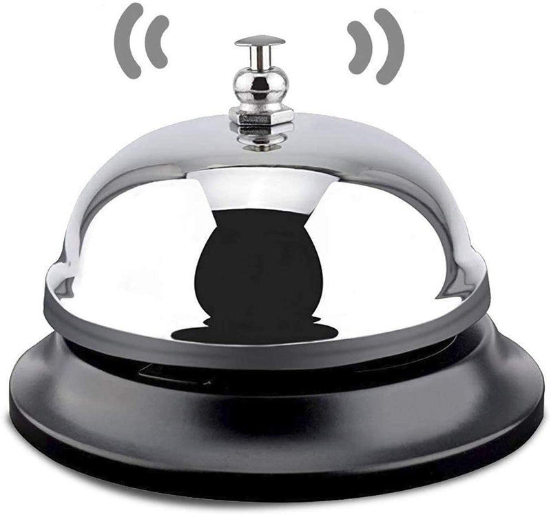  [AUSTRALIA] - Adorox 1 PC Desk Bell Service Bell for Hotels Schools Restaurants Reception Areas Hospitals Warehouses