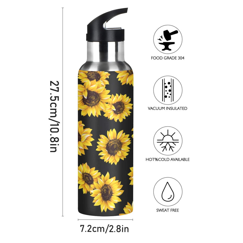  [AUSTRALIA] - SUABO Sports Water Bottle Vacuum Insulated Stainless Steel Water Bottle for Christmas, 20oz #1