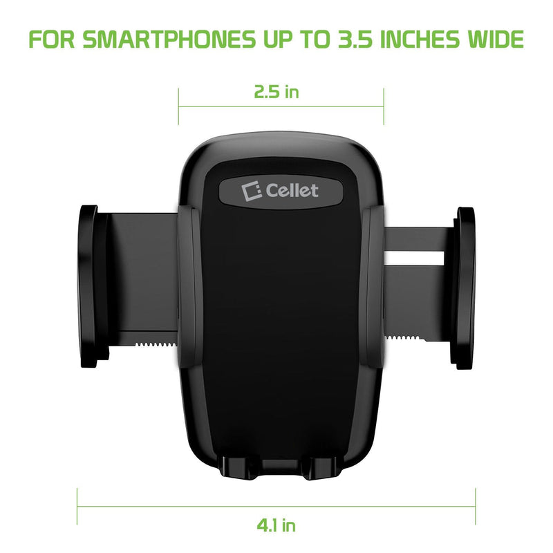  [AUSTRALIA] - Cellet Air Vent Car Phone Holder, Car Air Vent Mount Phone Holder for Compatible iPhone Samsung Galaxy Google Pixel LG Moto & All Smartphone. (Easy Mount)