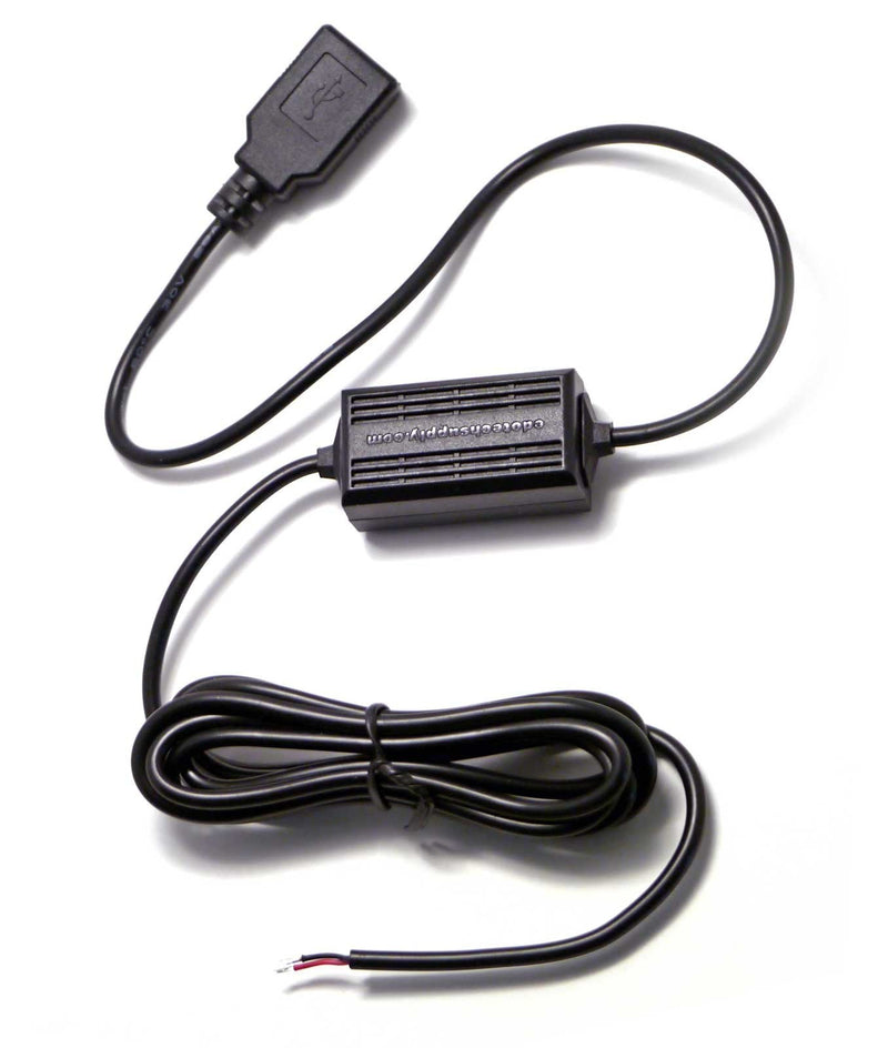  [AUSTRALIA] - EDOTech Ultra Compact USB Direct Hardwire Adapter Kit for GPS SiriusXM Radio Dash Cam