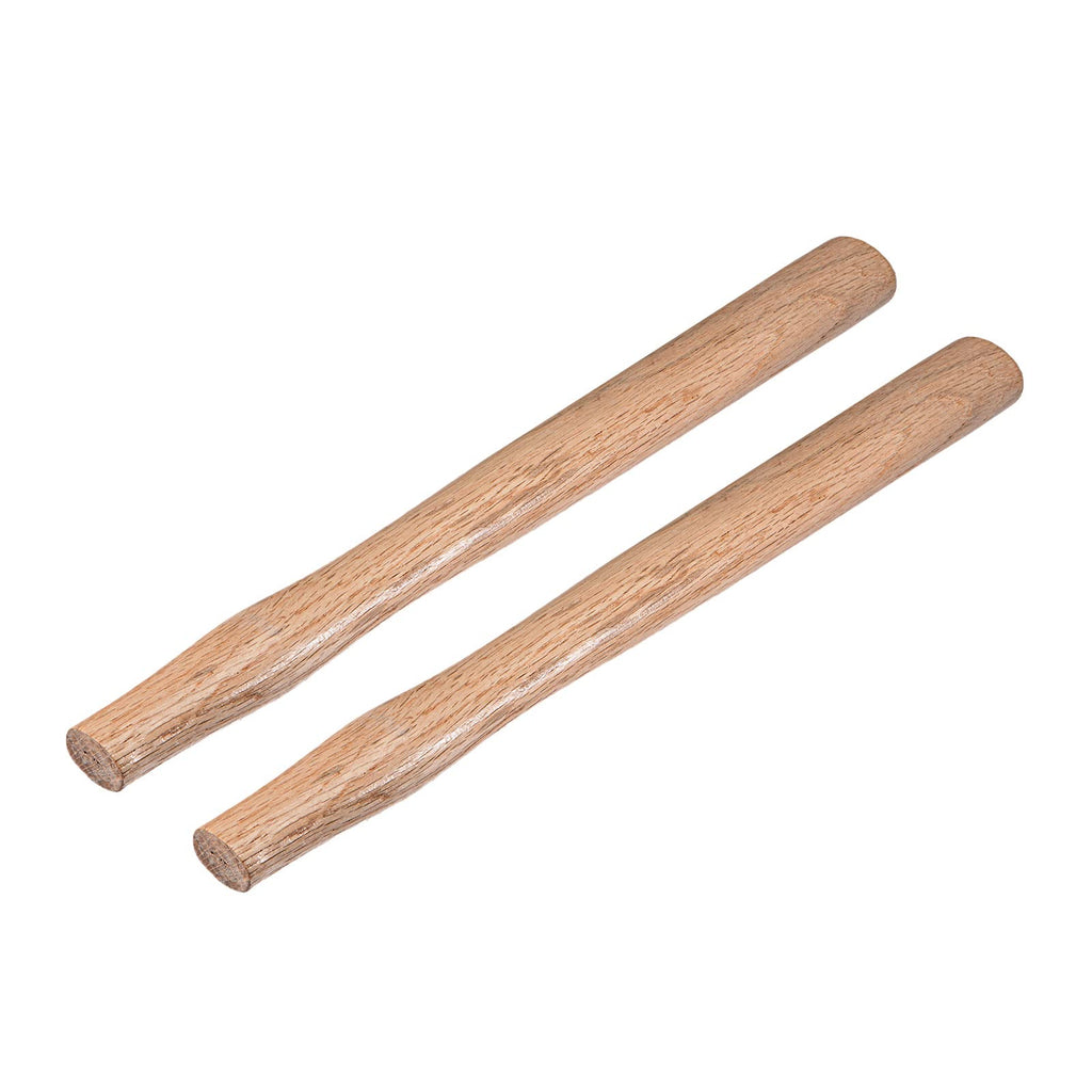  [AUSTRALIA] - uxcell 16 Inch Hammer Wooden Handle Wood Handle Replacement for 2 to 4 Lb Hammer Oval Eye 2 Pack