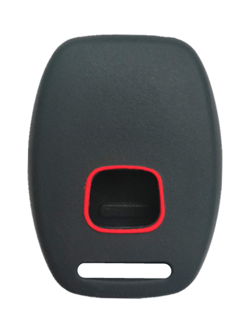  [AUSTRALIA] - KAWIHEN Silicone Key Fob Cover Case Protector Smart Remote Control Shell Keyless Entry Case Holder Cover For Honda Accord Accord Crosstour CR-V Civic Element Pilot OUCG8D-380H-A N5F-S0084A N5F-A05TAA