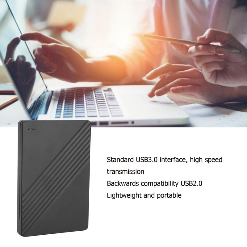  [AUSTRALIA] - Zyyini External Hard Drive, 2.5 Inch Portable External Hard Drive USB 3.0 HDD, 5GB High Speed Transmission, Plug and Play, for, for OS 8.X (2TB)