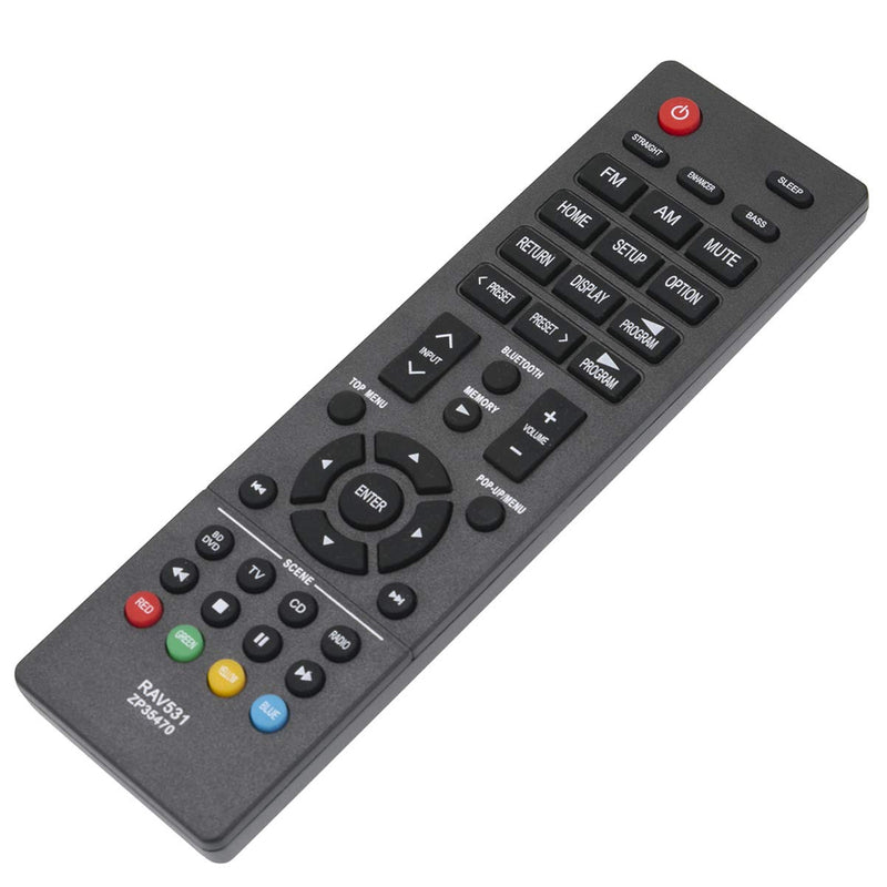 RAV531 ZP35470 Replacement Remote Control Applicable for Yamaha AV Receiver RX-V379 RX-V381 RX-V383 HTR-3071 RX-V483 HTR-4071 HTR-3069 RXV379 RXV381 RXV383 HTR3071 RXV483 HTR4071 HTR3069 - LeoForward Australia