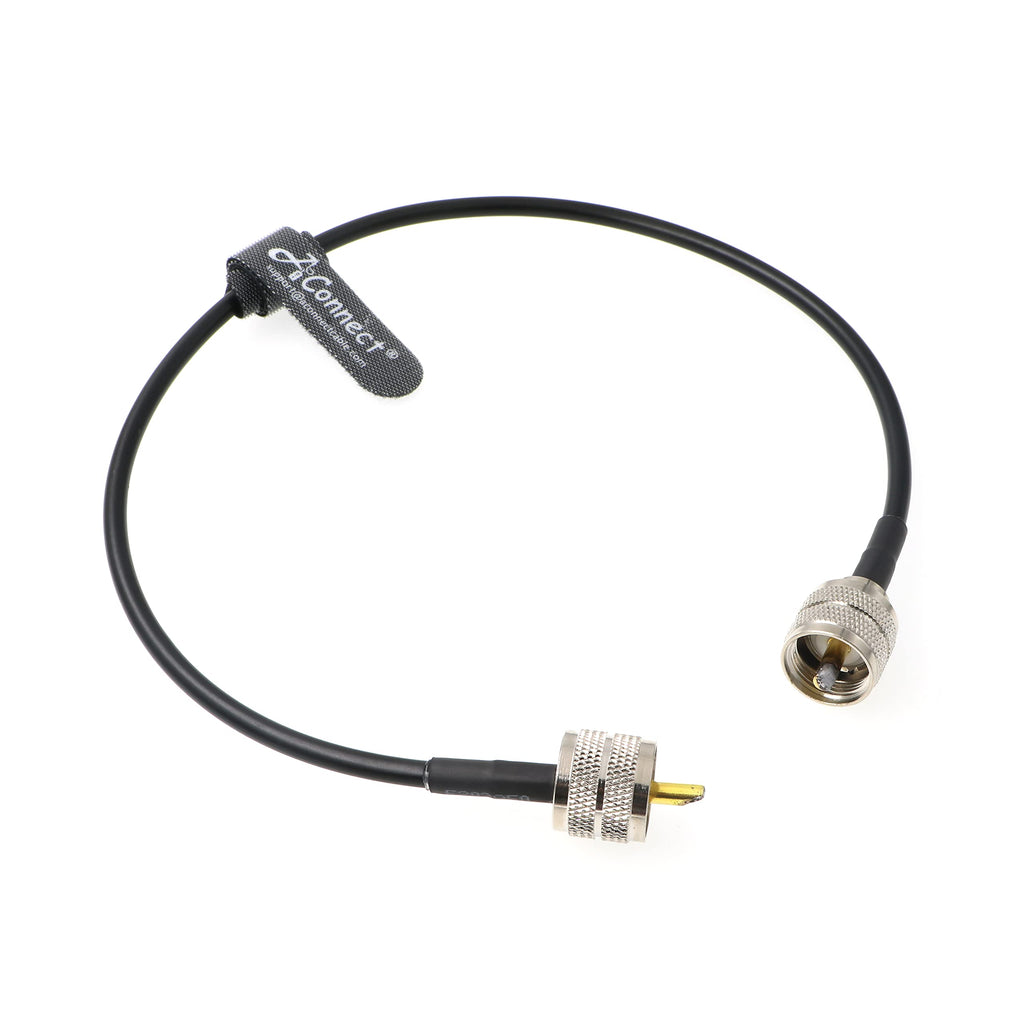 [AUSTRALIA] - Cable-UHF-Male-PL259-RG58-Antenna UHF Male to UHF Male Coaxial Cable for CB Radio| Ham| Antenna| Analyzer| SWR AConnect