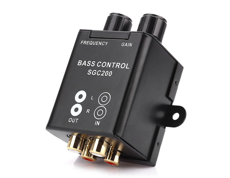 TING AO Universal Car Remote Amplifier Subwoofer Equalizer Crossover Bass Controller, Level Control knob Frequency 150Hz - 40Hz Gain 0db to -12db - LeoForward Australia