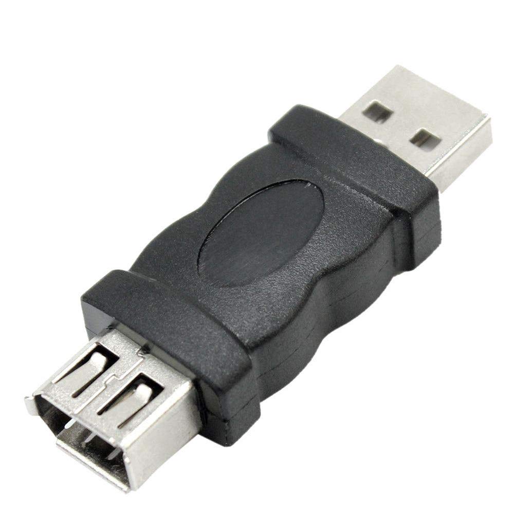 [AUSTRALIA] - ANRANK AF201394AK USB 2.0 Type A Male to Firewire IEEE 1394 6 Pin Female Adaptor Convertor Plug