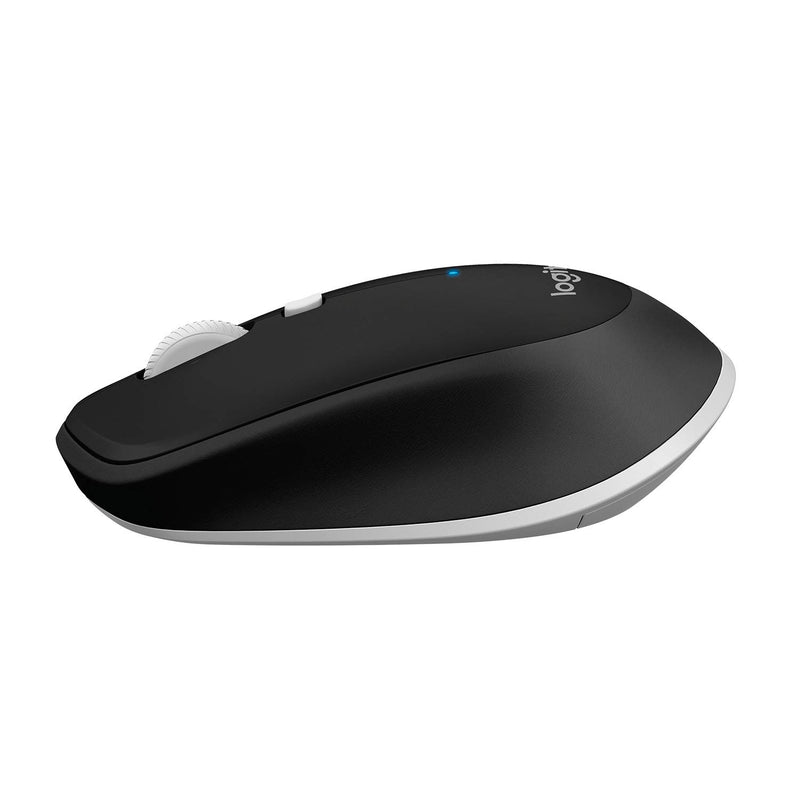  [AUSTRALIA] - Logitech M535 Bluetooth Mouse Compact Wireless Mouse with 10 Month Battery Life Works with Any Bluetooth Enabled Computer, Laptop or Tablet Running Windows, Mac OS, Chrome or Android, Gray - Black Single