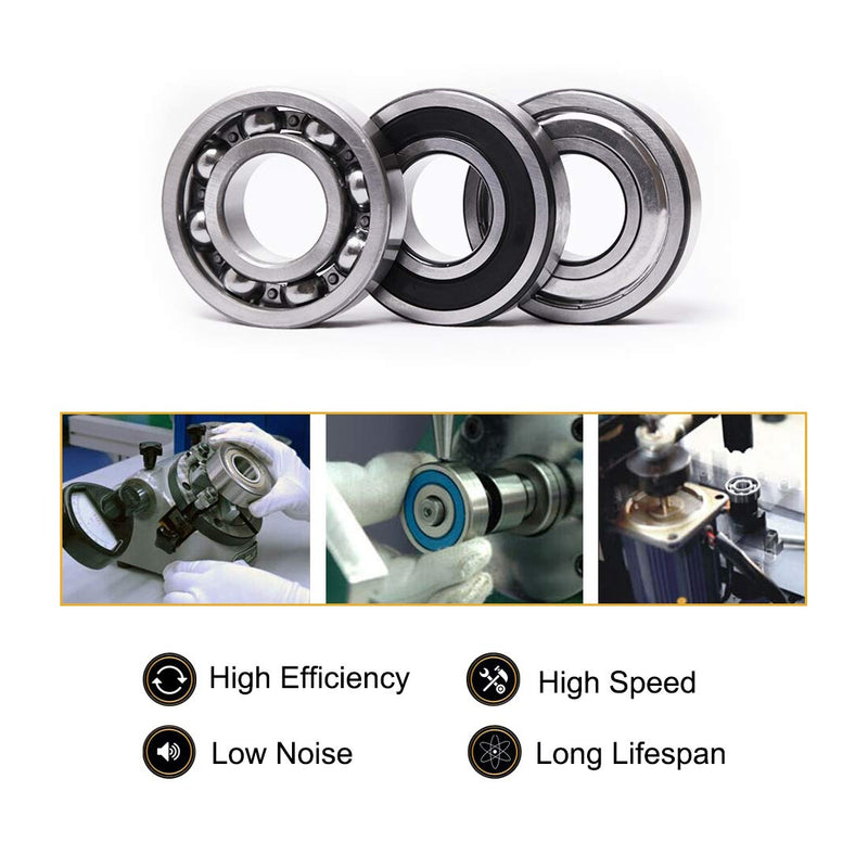  [AUSTRALIA] - uxcell 684ZZ Ball Bearing 4mm x 9mm x 4mm Double Shielded 684-2Z Deep Groove Bearings, Carbon Steel (Pack of 10) 4mmx9mmx4mm