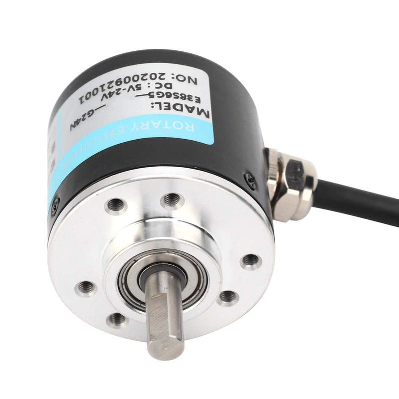  [AUSTRALIA] - ABZ Three-Phase Encoder Photoelectric Encoder DC 5-24V 3000-6000RPM Full Wave Encoder for Auto Engineering(600HZ),Encoder 600HZ