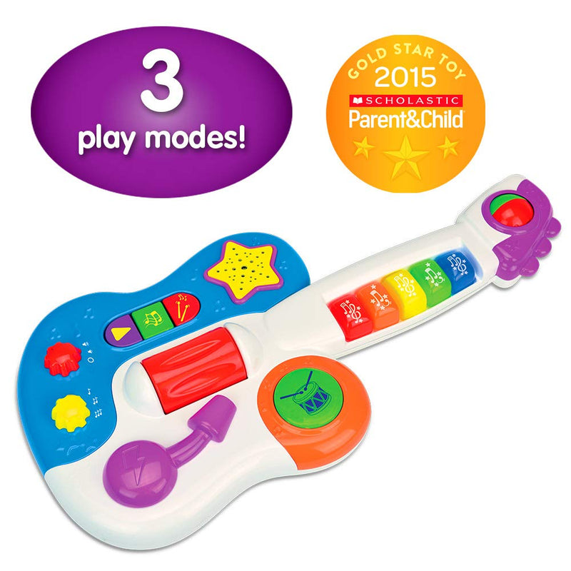 The Learning Journey Early Learning - Little Rock Star Guitar - Baby & Toddler Toys & Gifts for Boys & Girls Ages 12 months and Up - Award Winning Toy, Multi (157749) - LeoForward Australia