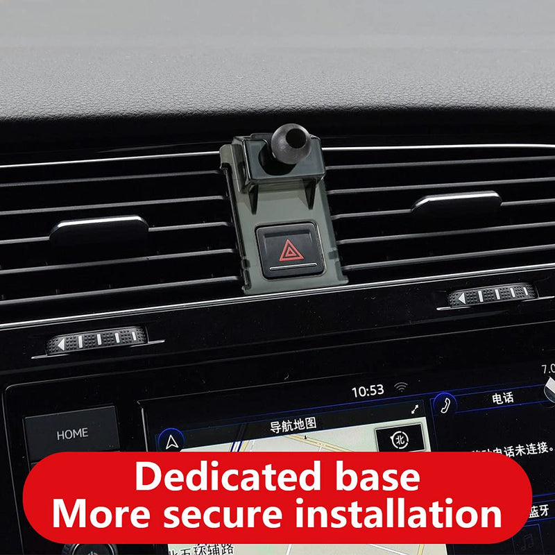  [AUSTRALIA] - musttrue LUNQIN Car Phone Holder for Golf R GTI 2015-2021 Auto Accessories Navigation Bracket Interior Decoration Mobile Cell Phone Mount