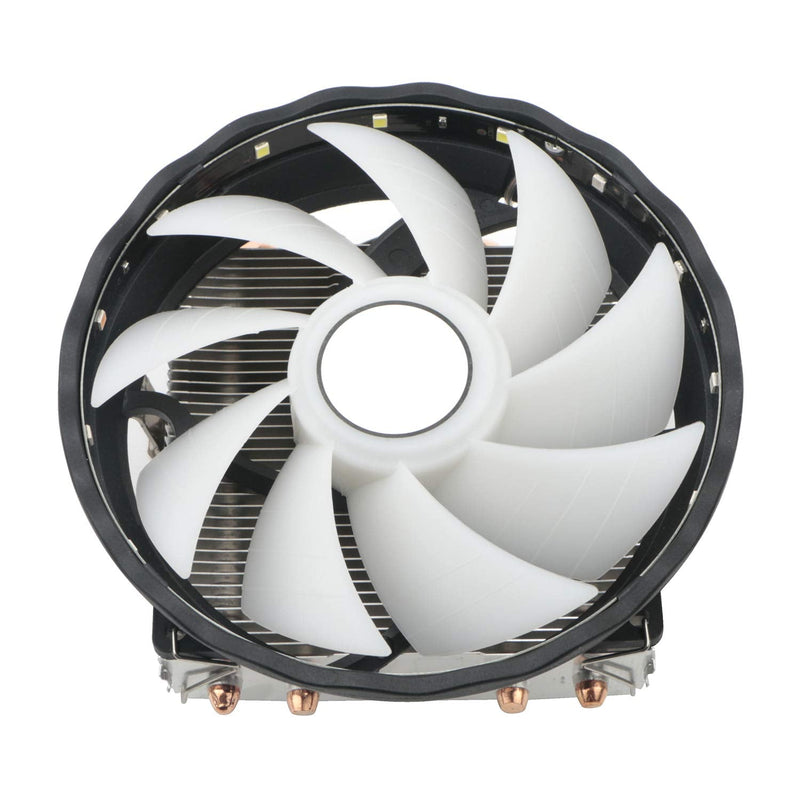  [AUSTRALIA] - JIUWU 92mm Air CPU Cooler Fan with 4 Continuous Direct Contact Heatpipes for Intel AMD (LGA 775 1150 1155 1151 1156)