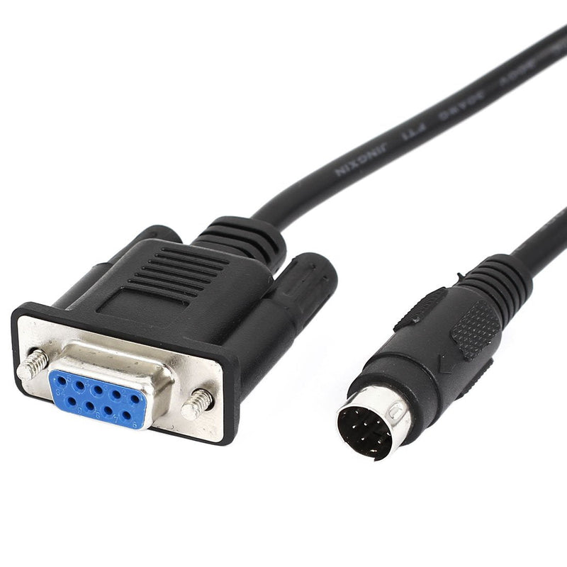  [AUSTRALIA] - uxcell DB9 9 Pin Female to Mini Din 8 Pin Male Converter Cable Cord 2.4M 8Ft