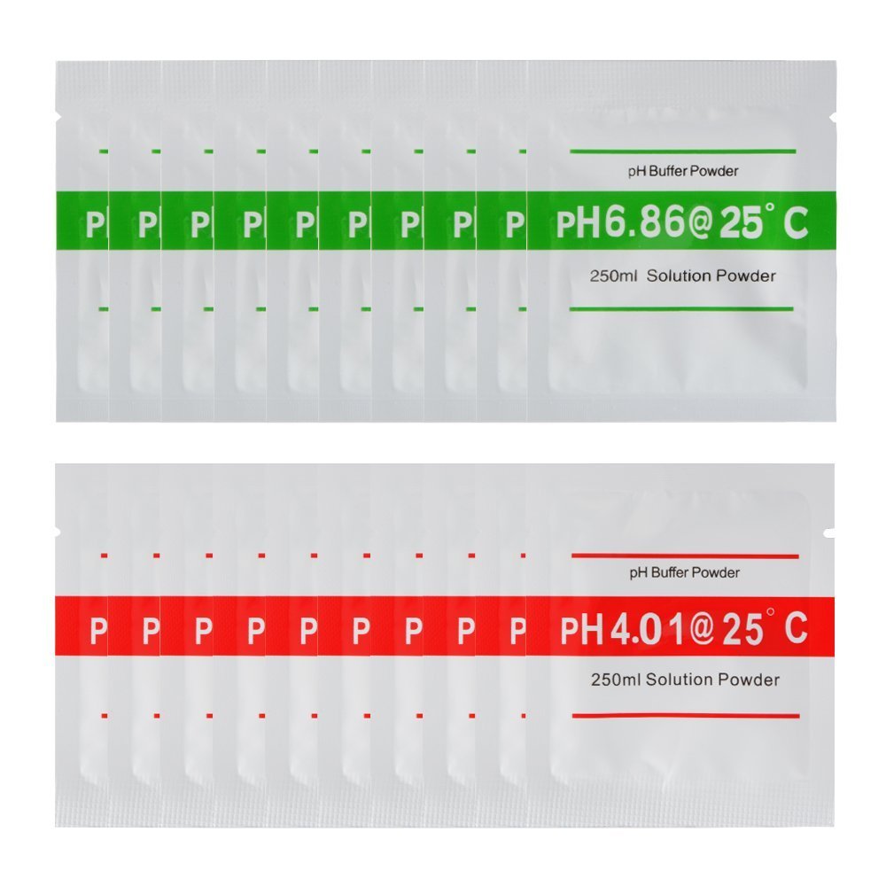  [AUSTRALIA] - pH powder pH test meter, pH calibration point, pH value calibration, quick and accurate calibration of the pH value of water. 20pcs