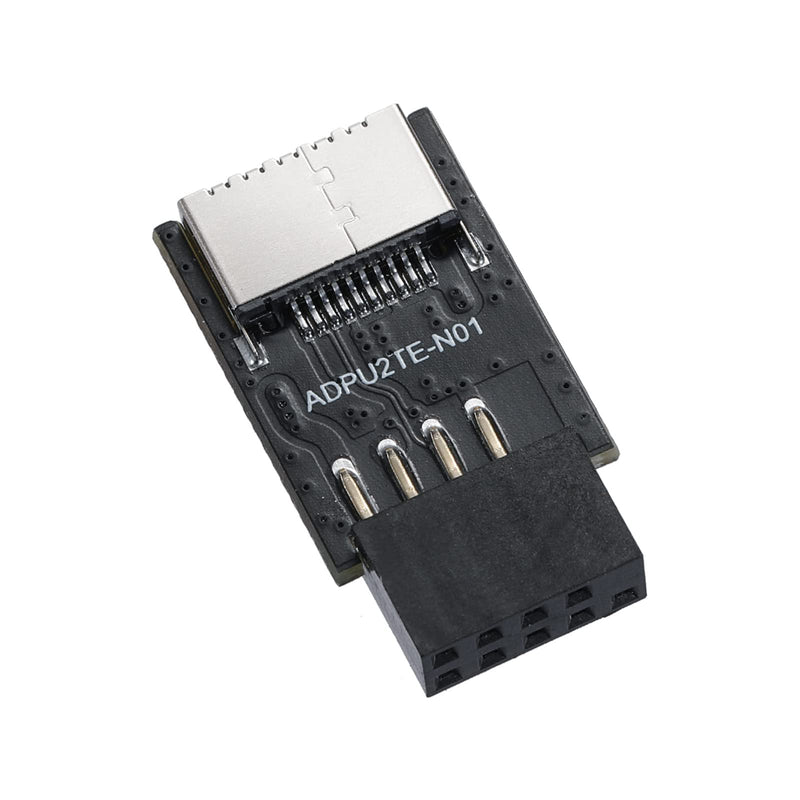  [AUSTRALIA] - MZHOU USB 2.0 Front Panel Header USB 9pin to USB 2.0 Type-E Internal Adapter