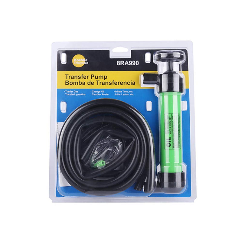 Koehler Enterprises RA990 Multi-Use Siphon Fuel Transfer Pump Kit Green - LeoForward Australia