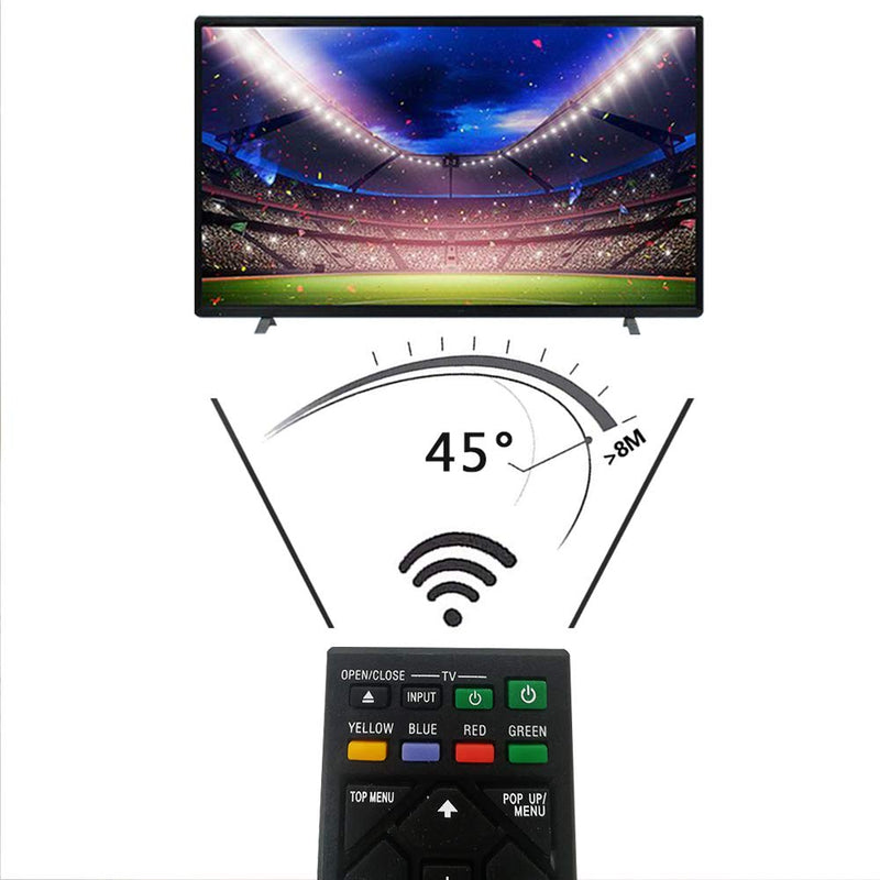 New Replacement RMT-VB201U Remote Control for Sony Blu-ray Player BD Disc DVD BDP-S1700 BDP-S3700 BDP-BX370 UBP-X700 BDPS3700 BDPBX370 BDPS1700 - Pre-Programmed - LeoForward Australia