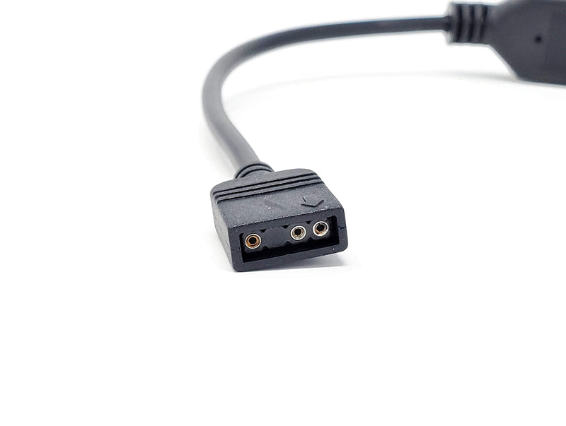  [AUSTRALIA] - MICRO CONNECTORS Addressable RGB 1 to 4 Splitter Cable - 30cm/ 2 Pack (F04-04ARGB30-2P)