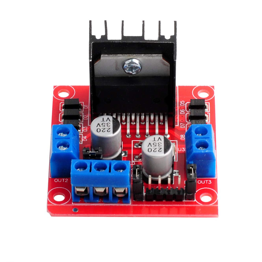  [AUSTRALIA] - L298N Motor Drive Controller Board Module Dual H Bridge DC Stepper for Arduino Smart Car Robot MEGA R3 2560 ESP32 ESP826