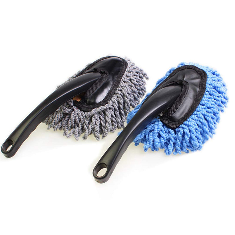  [AUSTRALIA] - VOSAREA Car Detail Duster, Dashboard Dust Cleaning Brush, Car Interior and Exterior Dust Remover Black