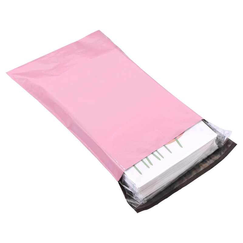  [AUSTRALIA] - Yoodelife 6.7 x 9.45 inch Poly Mailer Envelopes Shipping Bags with Self Adhesive, Waterproof and Tear-Proof Postal Bags, Pink (50 pcs)