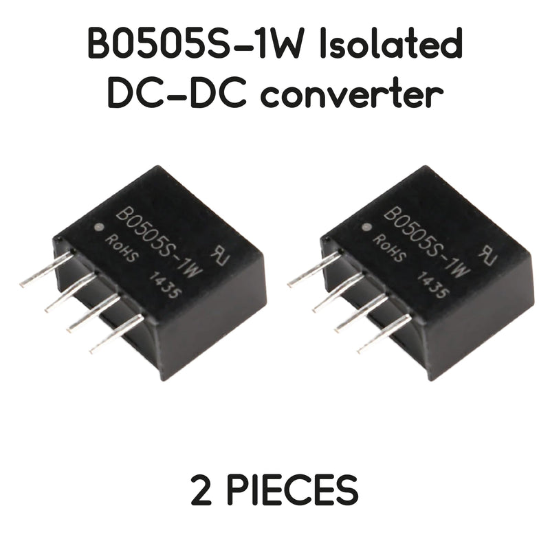  [AUSTRALIA] - B0505S-1W Isolated DC-DC Converter 5V to 5V 200mA 1W SIP - 2 pieces