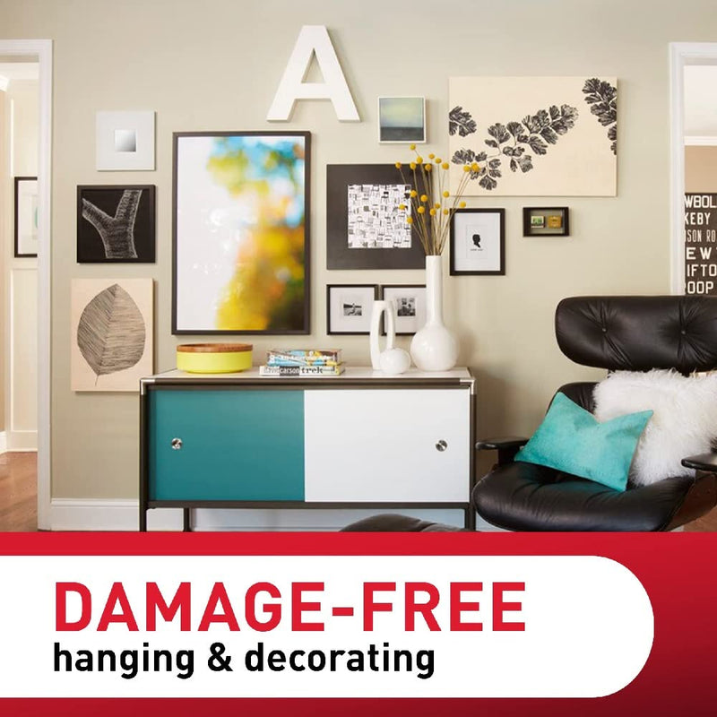  [AUSTRALIA] - Command Large Picture Hanging Strips, Damage Free Hanging Picture Hangers, No Tools Wall Hanging Strips for Living Spaces, 14 White Adhesive Strip Pairs (28 Command Strips)