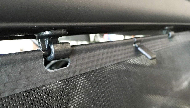 [AUSTRALIA] - Michaelia Auto 2005-2010 Compatible with Honda Odyssey Black 4 Sun Shade Hook Sliding Door Clip Kit