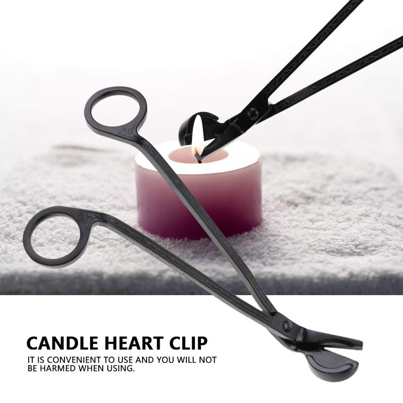  [AUSTRALIA] - Zyyini Candle Wick Scissors, Semicircular Fashion Stainless Steel Candle Clip Wick Trimmer Scissors Tool for Daily Life Use(#1)