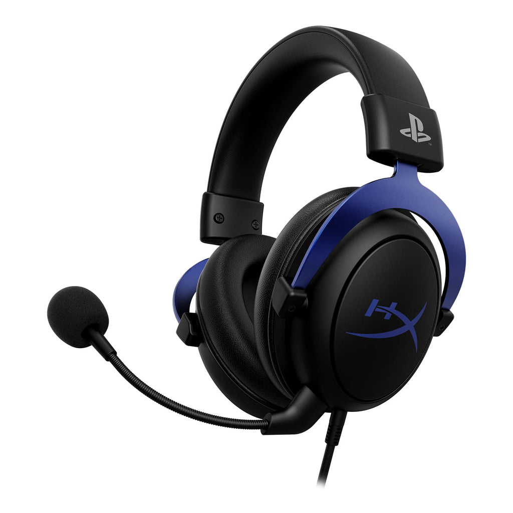  [AUSTRALIA] - HyperX Cloud - Gaming Headset, Playstation Official Licensed Product, for PS5 and PS4, Memory Foam Comfort, Noise-Cancelling mic, Durable Aluminum Frame