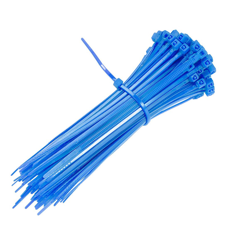  [AUSTRALIA] - uxcell Nylon Cable Ties 4 Inch Self-Locking Zip Ties 0.07 Inch Width Blue 500pcs