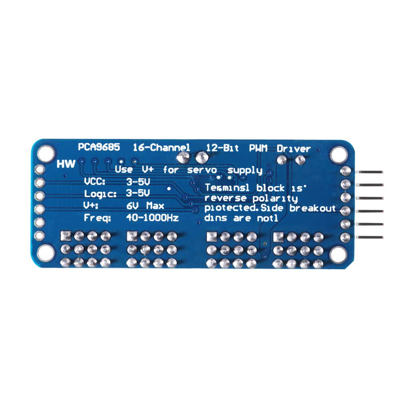  [AUSTRALIA] - ACEIRMC 3pcs 16 Channel PWM Servo Motor Driver PCA9685 IIC Module 12-Bit for Arduino Robot or Raspberry pi