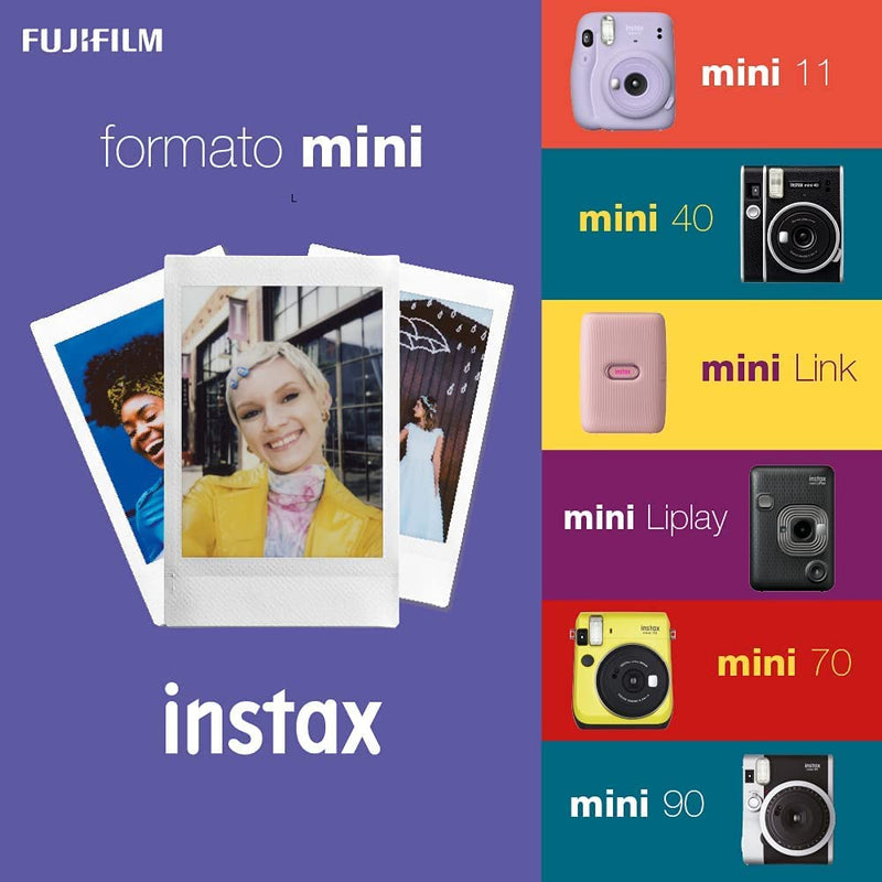  [AUSTRALIA] - Fujifilm Instax Mini Stripe 40 x Prints + Accessory Bundle