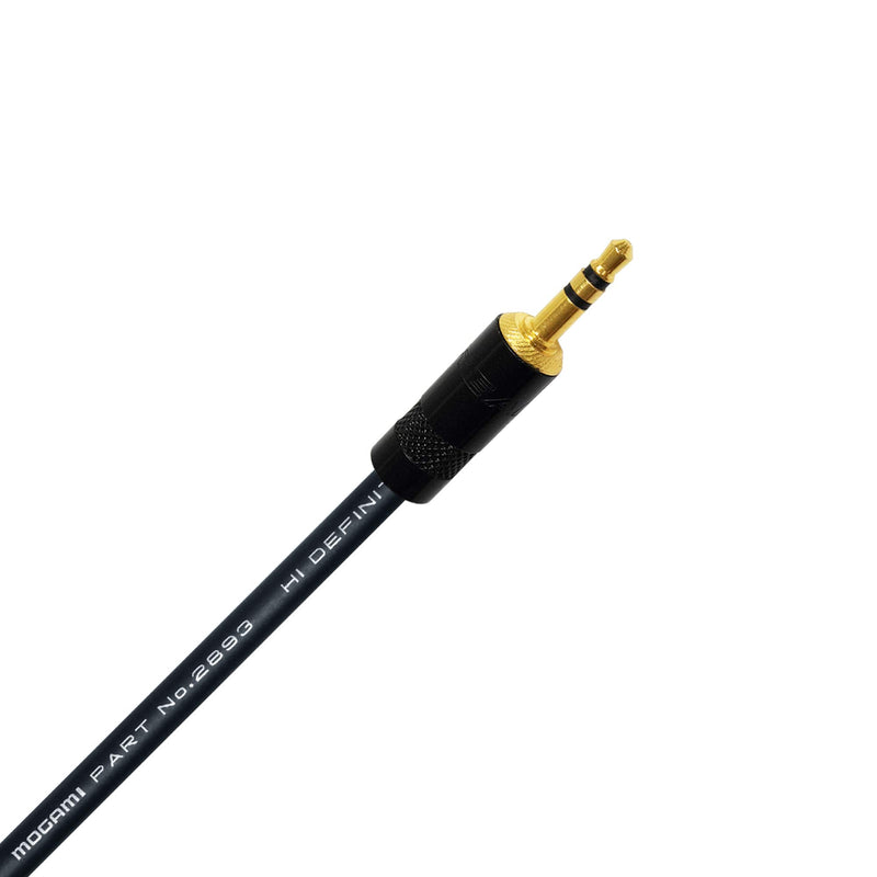  [AUSTRALIA] - WORLDS BEST CABLES 10 Foot - Quad Balanced Headphone Extension Cable Custom Made Using Mogami 2893 Wire and Neutrik-Rean NYS231BG Male & NYS240BG Female 3.5mm Gold TRS Plugs