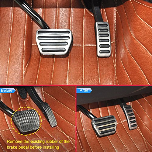  [AUSTRALIA] - AutoBig Gas Pedal Cover for Range Rover Sport 2014+ Land Rover Discovery 5 Brake pad Accessories