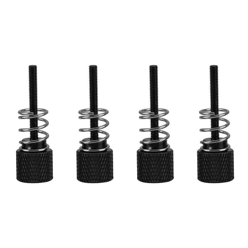  [AUSTRALIA] - Rcher-R CPU Water Cooling Block Screw,4pcs Aluminum M3 Installation Screws for CPU Water Cooling Block for Intel 1150/1151/ 1155/1156/ 1366/775,Durable CPU Water Cooler Block Screw(Black) Black