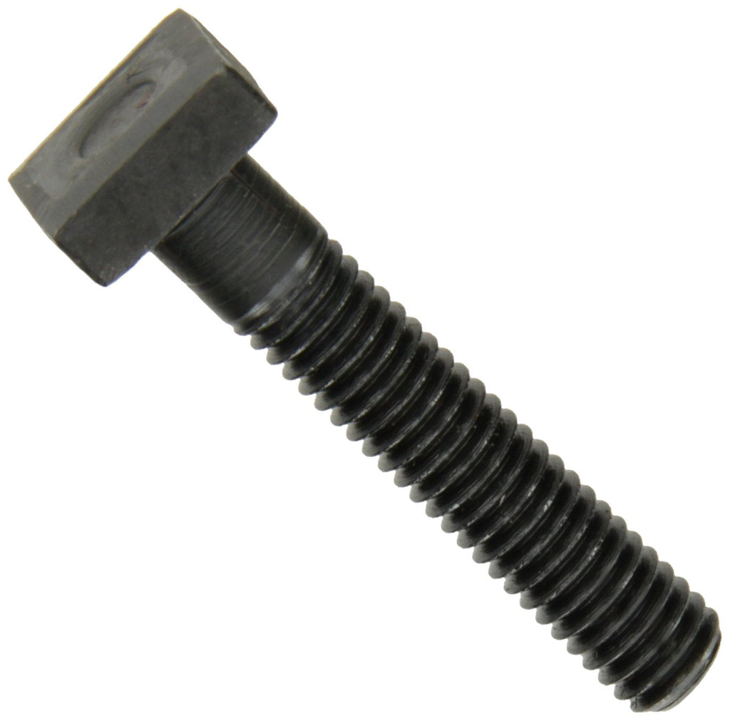  [AUSTRALIA] - Te-Co 46260 Black Oxide 4140 Steel T-Bolt, 3/8"-16 TPI, 1" Thread Length, 1-1/2" Length, 11/16" x 11/16" x 1/4" Head, 3/8" Table Slot (Pack of 2) #10-12 Partially Threaded 1 1/2 Inches