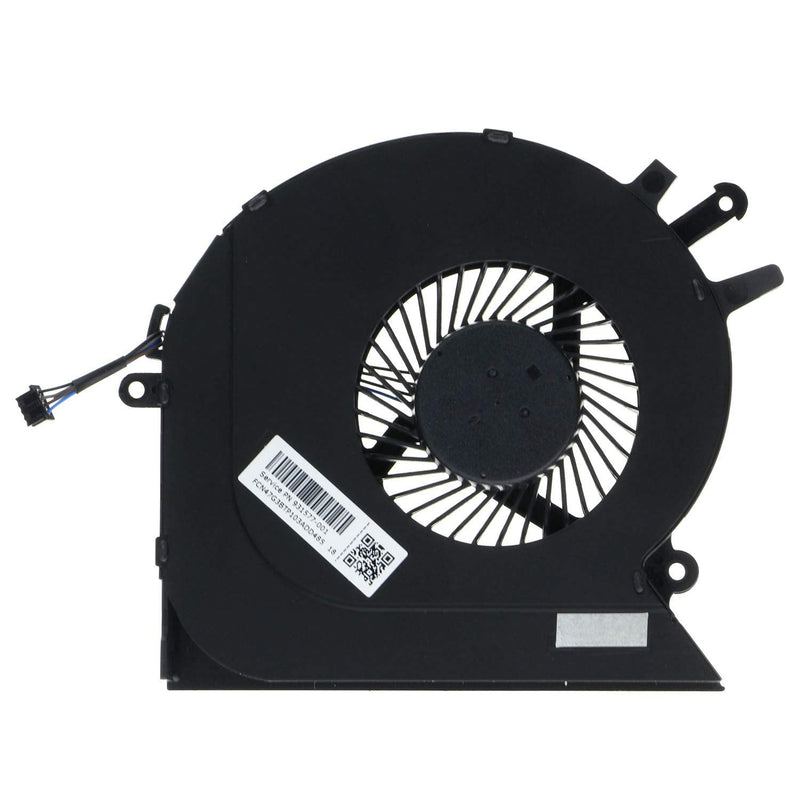  [AUSTRALIA] - Replacement CPU & GPU Cooling Fan for HP Omen 17.3" 17-an 17-an120nr 17-AN010CA 17-AN012DX 17-AN013TX TPN-Q195 Series 931576-001 931577-001