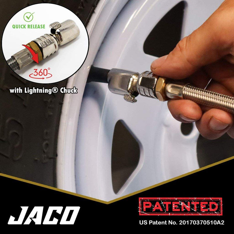 JACO FlowPro Digital Tire Inflator with Pressure Gauge - 200 PSI - LeoForward Australia