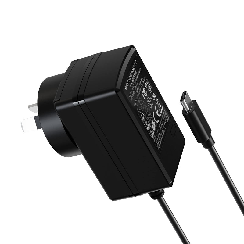  [AUSTRALIA] - MeLE 12V 2A DC to AC Power Adapter with Type C Port and UL UK GS SAA Standard Plugs for MeLE Mini PC Computer Quieter2 Quieter2Q Quieter2D