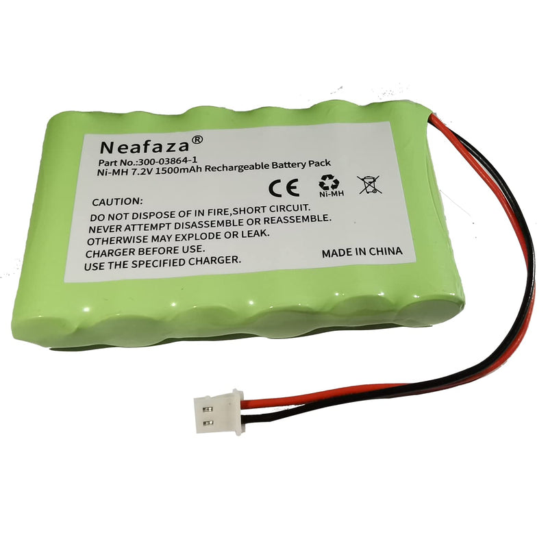  [AUSTRALIA] - NEAFAZA 300-03864-1 7.2v 1500mAh Battery Replacement Compatible with Honeywell Alarm Lynx WALYNX-RCHB-SC Honeywell Lynx Touch K5109, L3000, L5000, L5100, L7000