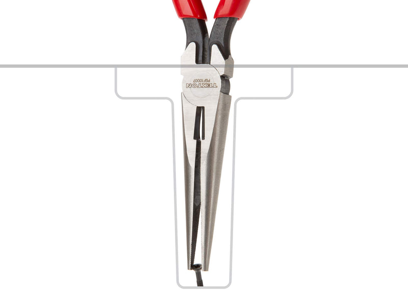  [AUSTRALIA] - TEKTON 7-Inch Long Nose Pliers | PGF10007 7 Inch