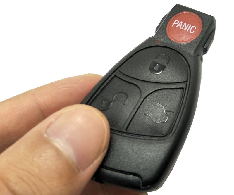  [AUSTRALIA] - Horande Replacement Car Key Fob Case Fit for Mercedes Benz E C R CL GL SL CLK SLK Entry Smart Remote Control Key Fob Cover 3+1 Button No Chip