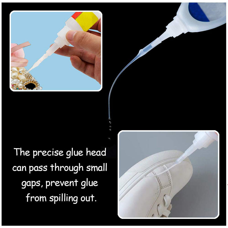  [AUSTRALIA] - CA Glue Tips, 100Pcs Glue Tips for Bottles Glue Extender Precision Applicator for Hobby, Crafting, Lab Dispensing,Adhesive Dispensers