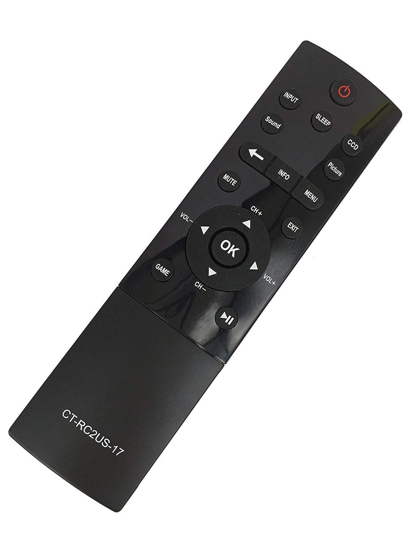 Remote Control Compatible with Toshiba CT-RC2US-17 Remote for Toshiba 32L221U, 43L621U, 49L621U, 55L421U, 55L621U, 65L621U - LeoForward Australia