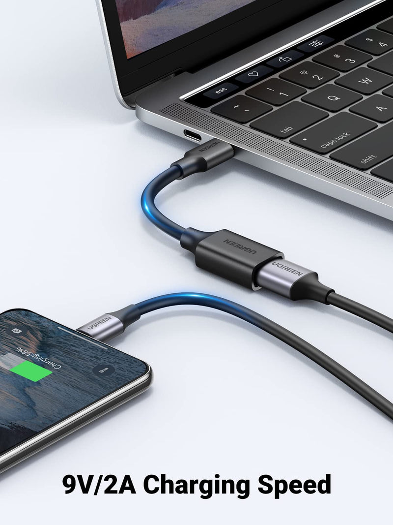 [AUSTRALIA] - UGREEN USB C to USB 3.1 Adapter Type C OTG Cable Bundle with UGREEN USB C Female to USB Male Adapter