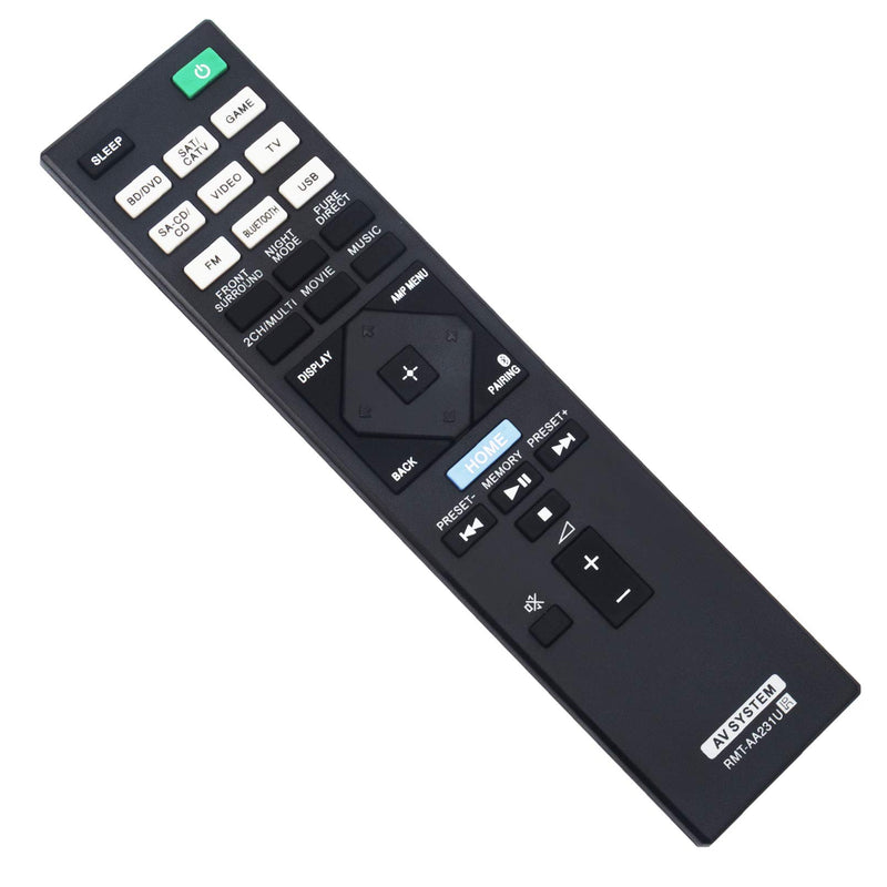 New RMT-AA231U Replaced Remote Control Fit for Sony Home Theater AV Receiver STRDH770 STR-DH770 - LeoForward Australia